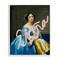 Stupell Industries Extra Classical Portrait Framed Giclee Wall Art Design by Ashley Singleton